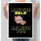 Постер мотивуючий May the salo be with you