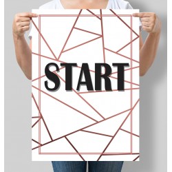 Постер парний Start, The End