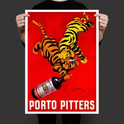 Ретро плакат Porto Pitters