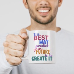 Чашка мотиваційна The best way predict your future is to create it