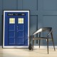 Постер TARDIS Doctor Who Тардіс Доктор Кто
