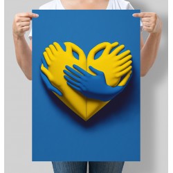 Патріотичний постер Save Ukraine