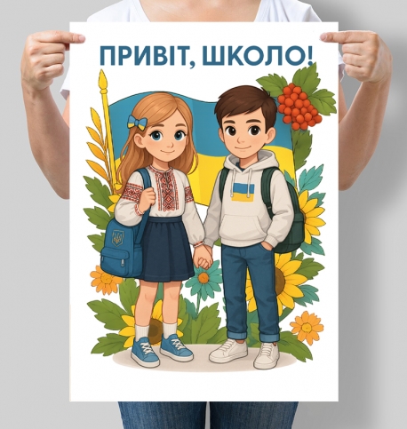 Постер Привіт, школо