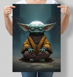 Постер Ґроґу (Grogu), Малюк Йода з серіалу Мандалорець (The Mandalorian)