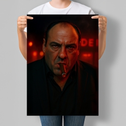 Постер DARK ICONS: Тоні Сопрано (Tony Soprano)