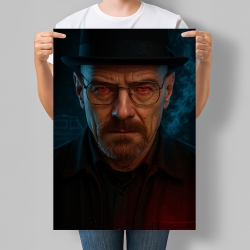 Постер DARK ICONS: Гайзенберг (Heisenberg)