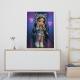 Постер у стилі ляльки Bratz Дівчинка в костюмі зебри