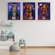 Постер у стилі ляльки Bratz Дівчинка в костюмі зебри