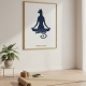 Постер інтер'єрний Yoga O'Clock