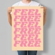 Мотиваційний постер Feel Free Відчувай свободу