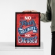 Постер мотиваційний No Fear No Limits No Excuses