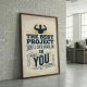 Мотиваційний постер The Best Project You'll Ever Work On Is You