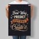 Мотиваційний постер The Best Project You'll Ever Work On Is You