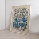 Мотиваційний постер Do What Makes Your Happy