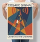 Постер Cosmic Signal – Future Vision Collection