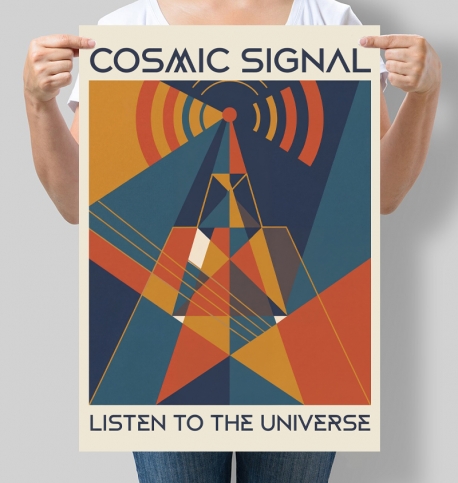 Постер Cosmic Signal – Future Vision Collection