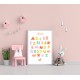 Постер для дитячої кімнати Alphabet