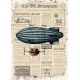 Постер Zeppelin ретро