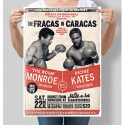Афіша бокс The Worm Monroe vs Richie Kates