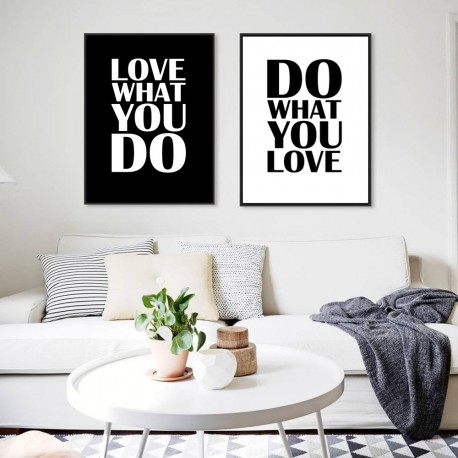 Постер парний Do what you love